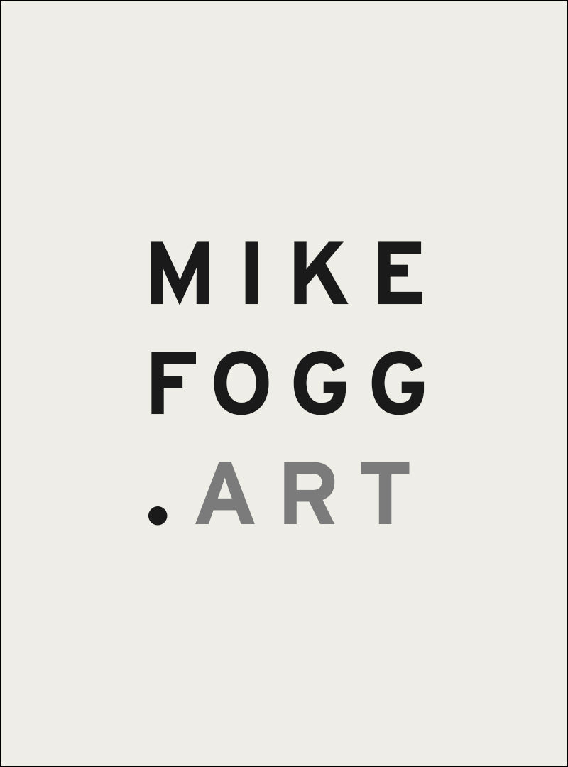 Step into a World of Imagination - vibrant header banner presenting Mike Fogg’s unique space-themed art.